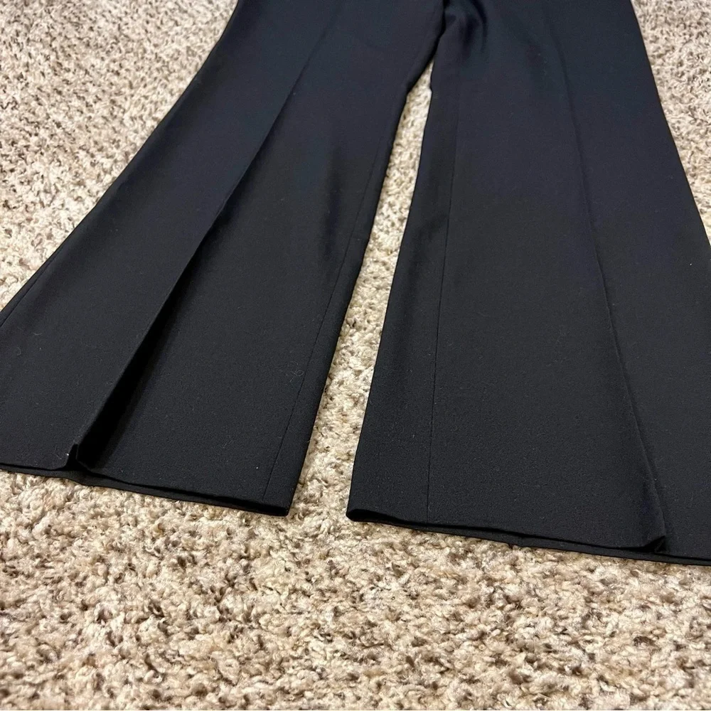NWT LAUNDRY BY SHELLI SEGAL THE HAILEE MODERN FIT FLARE Black dress pant 12